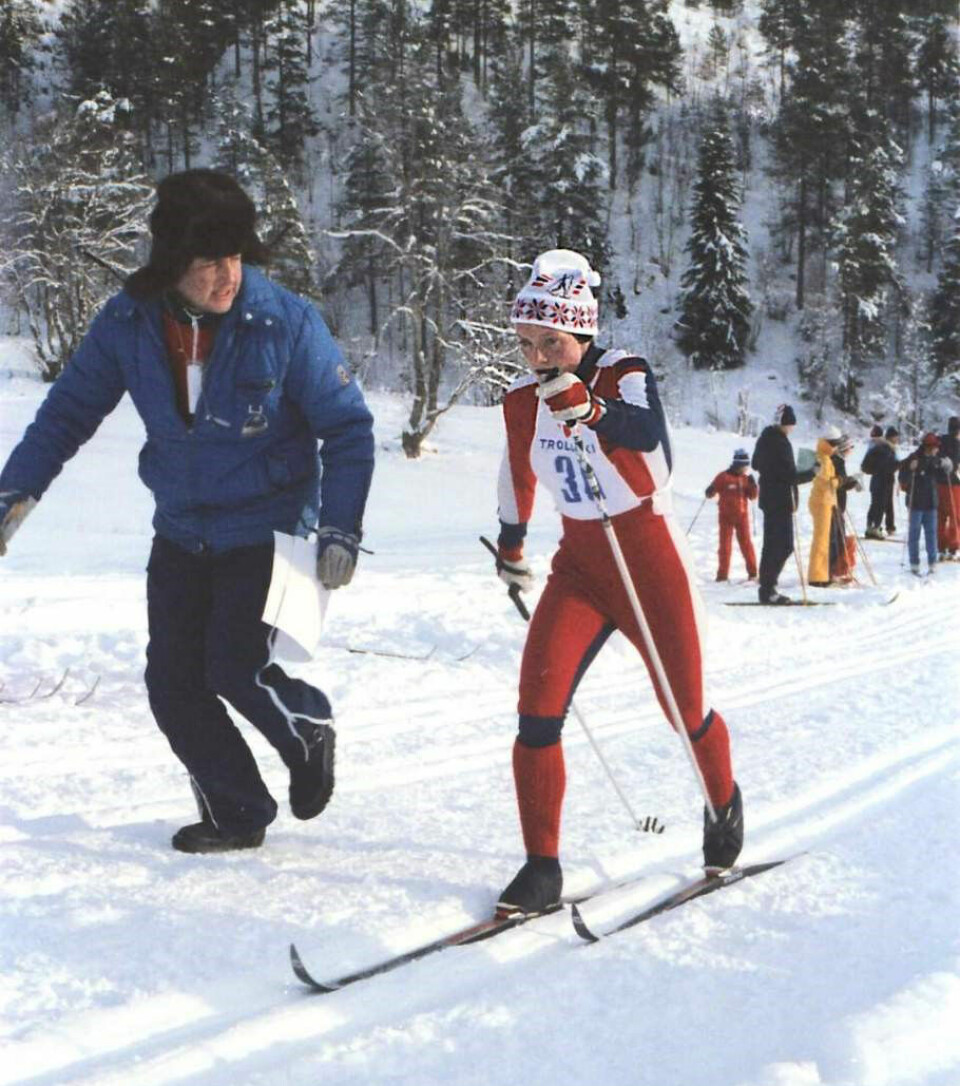 Terje Bogen var en god støttespiller for Anette Bøe i både med- og motgang.