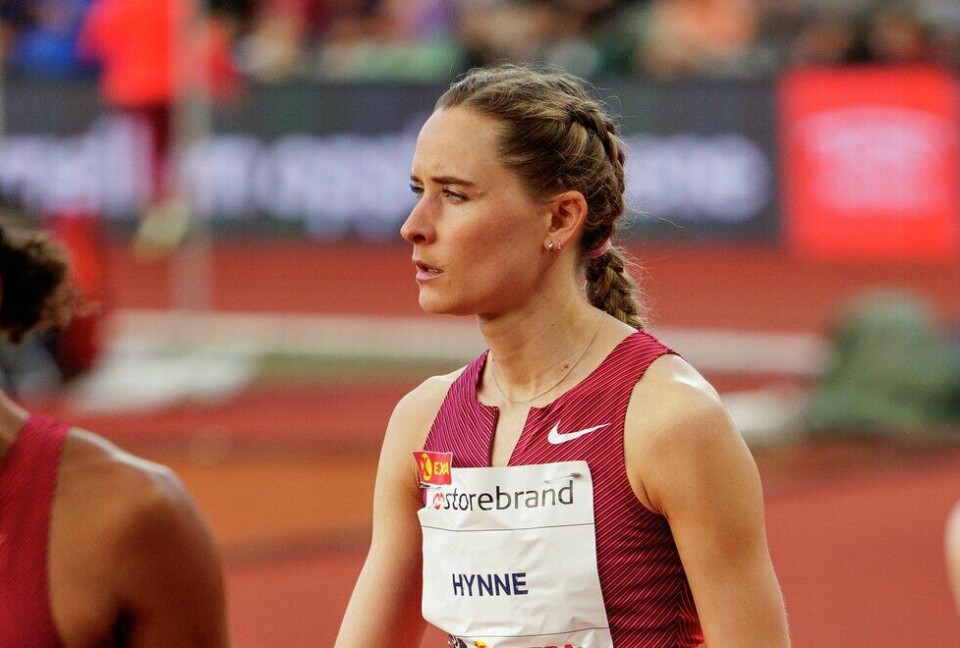 Hedda Hynne på Bislett Games. (Foto: Sylvain Cavatz) Bislett Games - 800m - kvinner - Hedda HYNNE