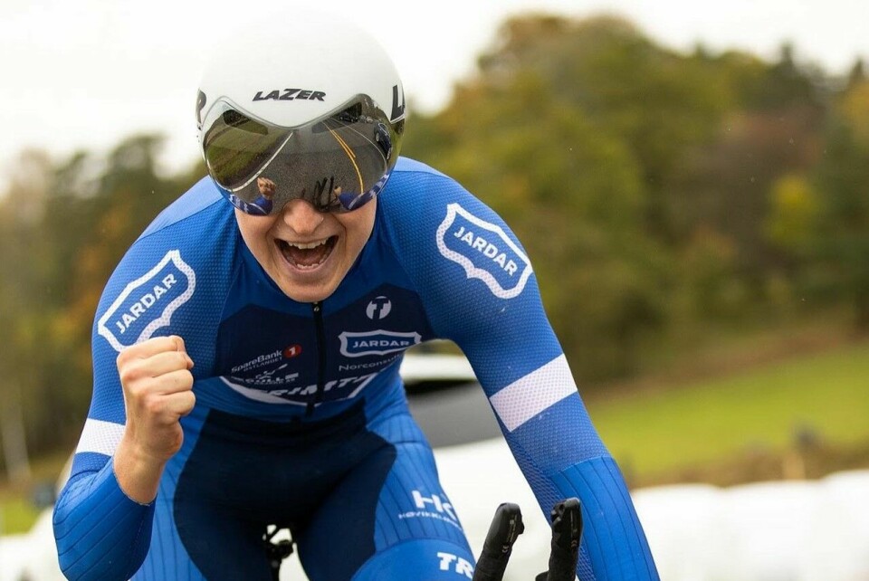 Hans Christian Tungesvik da han satte ny norgesrekord på 200 km temposykling i 2020. (Foto: Sylvain Cavatz) Hans Christian Tungesvik da han satte ny norgesrekord på 200 km temposykling i 2020. (Foto: Sylvain Cavatz)