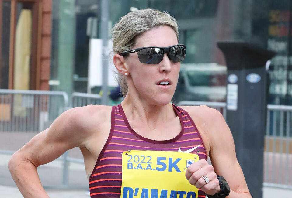Tobarnsmor Keira D´Amato stiller i Berlin maraton 25. september. (Foto: www.photorun.net) Tobarnsmor Keira D´Amato stiller i Berlin maraton 25. september. (Foto: www.photorun.net)