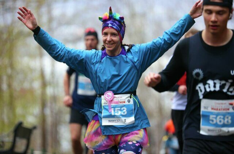 Over 9500 deltok i løpsfesten Bergen City Marathon (Bilde 1-50) Bergen City Marathon 2023, Lilla Horvath