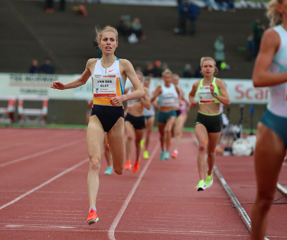 Belgiske Elise van der Elst tar andreplassen.