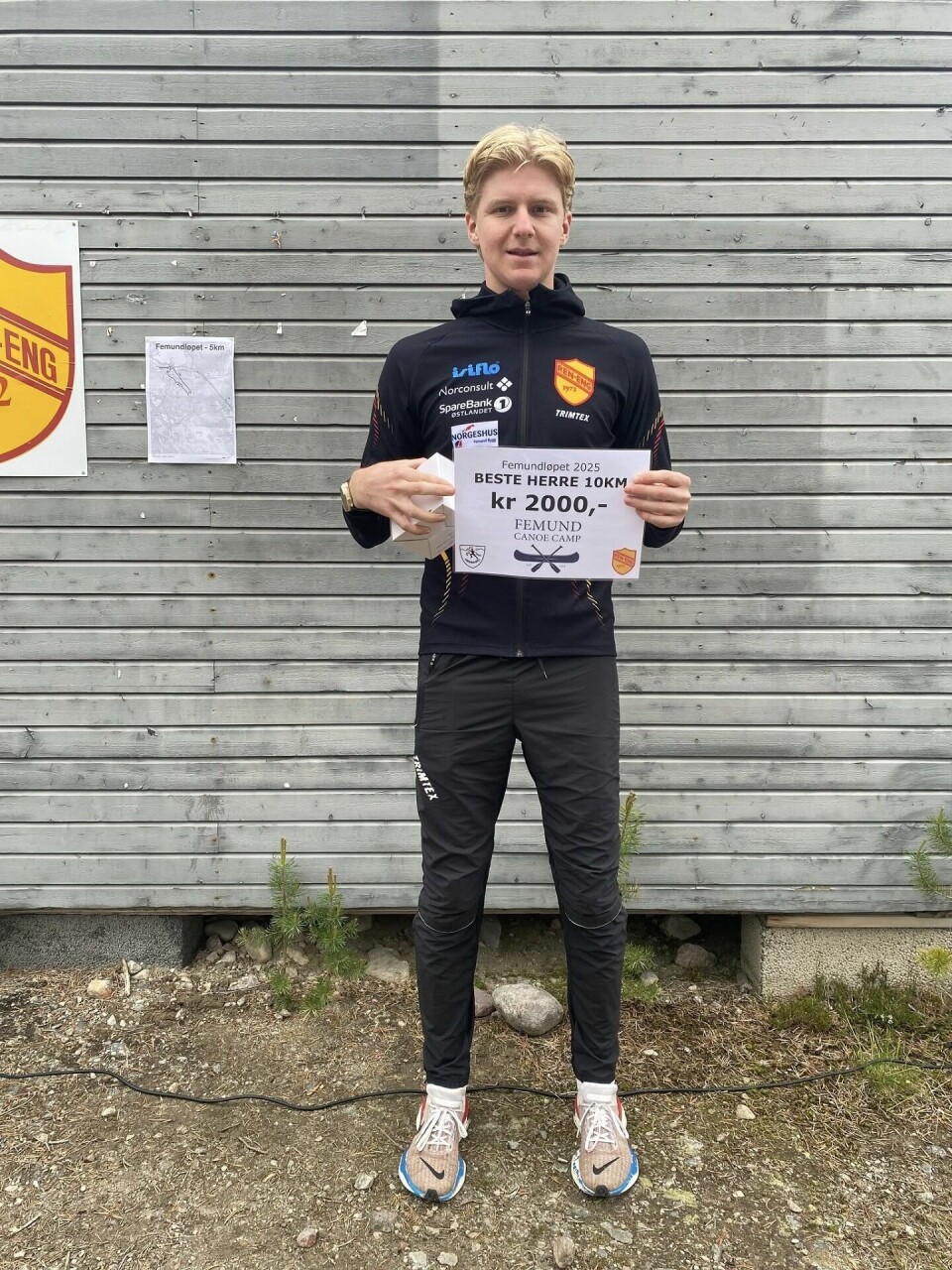 Endelig lyktes Lars Horten Jordet på 'hjemmebane'. (Foto: arrangøren)