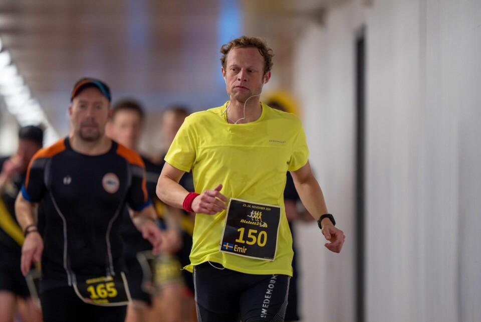 Emir Halalkic var helt i tet de første timene. (Foto: Samuel Hafsahl)