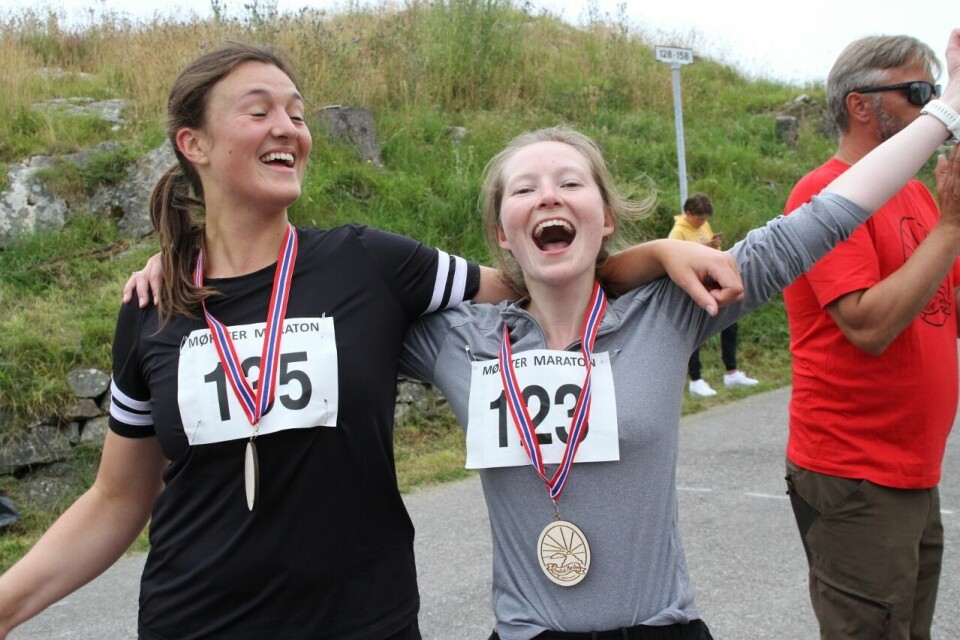 Eventyrløpet Møkster Maraton med 200 deltagere totalt (Bilde 1-50) IMG_1802_JOanna_og_Trine (1280x853).jpg