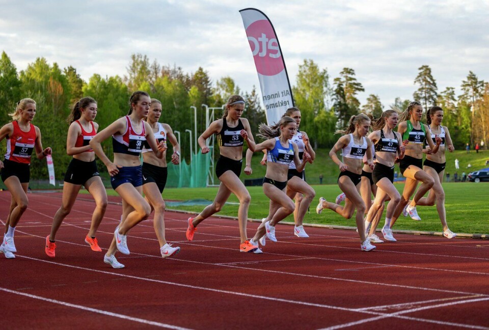 Per Halle Invitational - 3000m KS A-heat - Per Halle Invitational - 3000m KS A-heat -