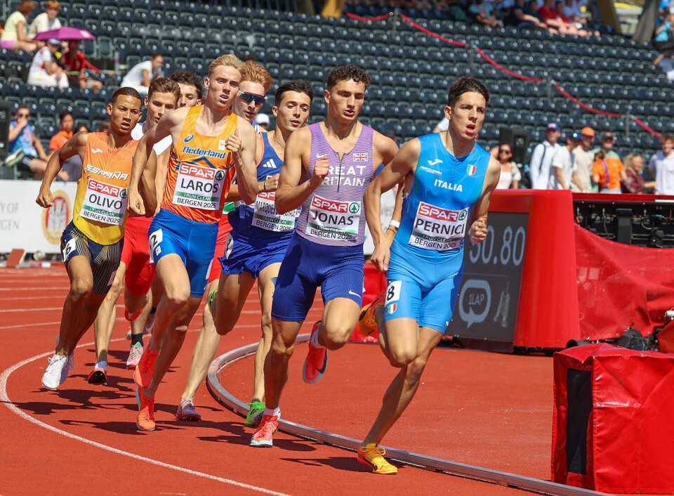 Francesco Pernici viste rå løping fra start. (Foto: Arne Dag Myking)