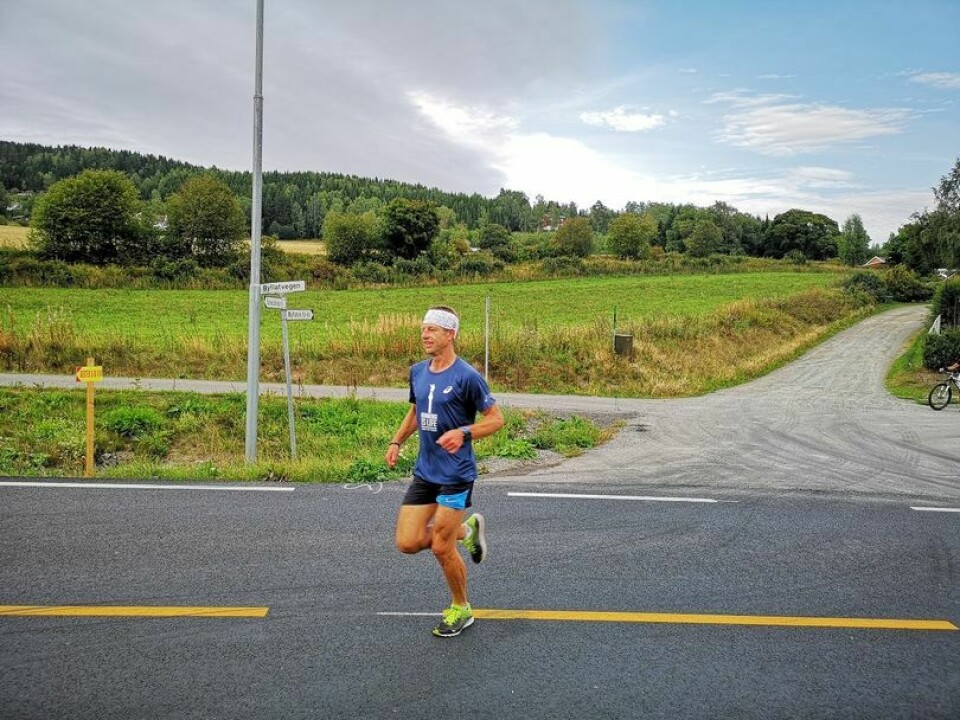 Thomas Pedersen i Geotexmila i Brumunddal i 2018. (Foto: Morten Strandsveen) Thomas Pedersen i Geotexmila i Brumunddal i 2018. (Foto: Morten Strandsveen)