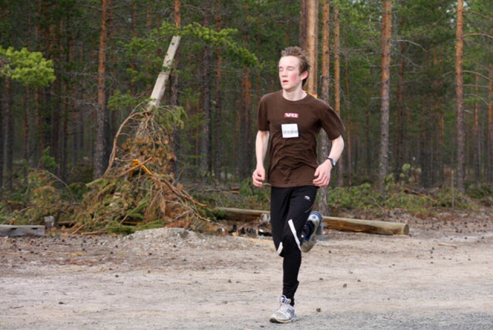 En betydelig yngre Sigmund S. Kielland mot mål i Gå-joggen i 20009. En betydelig yngre Sigmund S. Kielland mot mål i Gå-joggen i 20009.