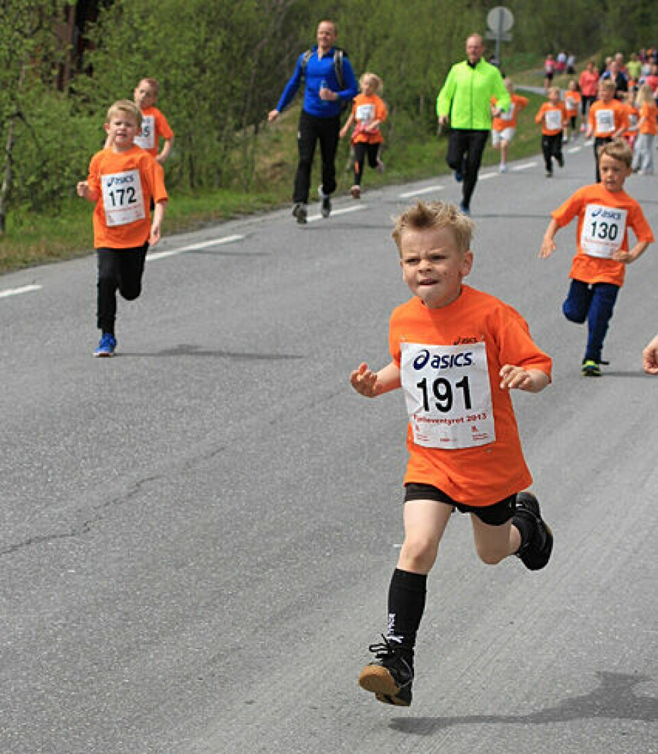 Barneløpet på Beitostølen i bilder