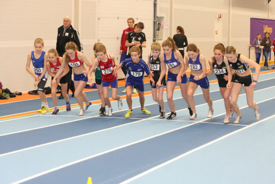Flott 1500m på dag 2 i Nornalekene.