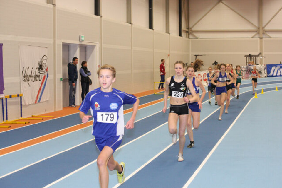 Flott 1500m på dag 2 i Nornalekene.