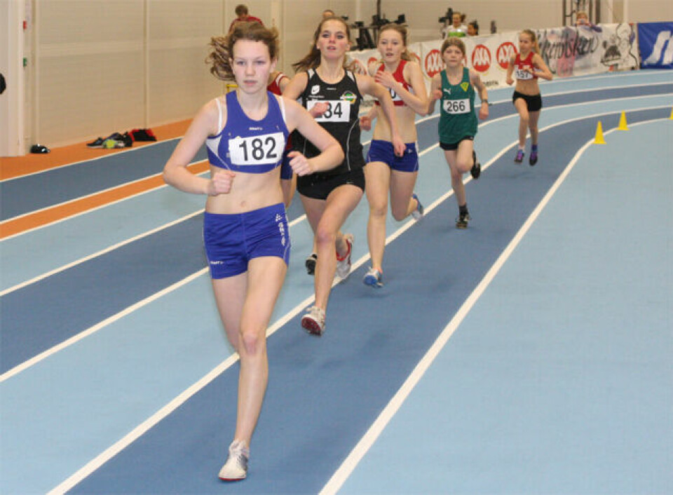 Flott 1500m på dag 2 i Nornalekene.