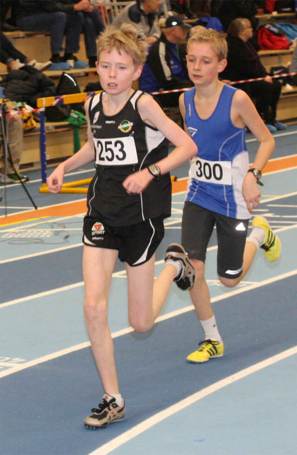 Flott 1500m på dag 2 i Nornalekene.