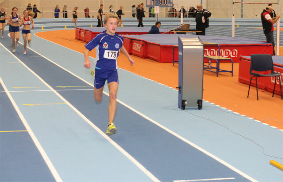 Flott 1500m på dag 2 i Nornalekene.