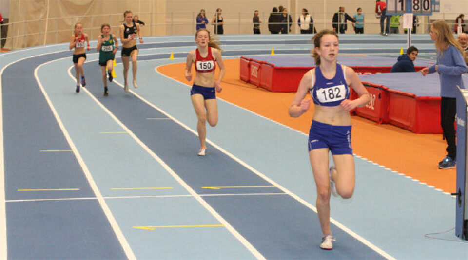 Flott 1500m på dag 2 i Nornalekene.