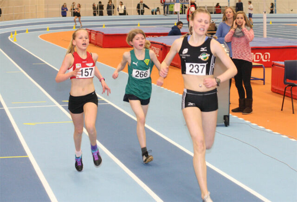 Flott 1500m på dag 2 i Nornalekene.
