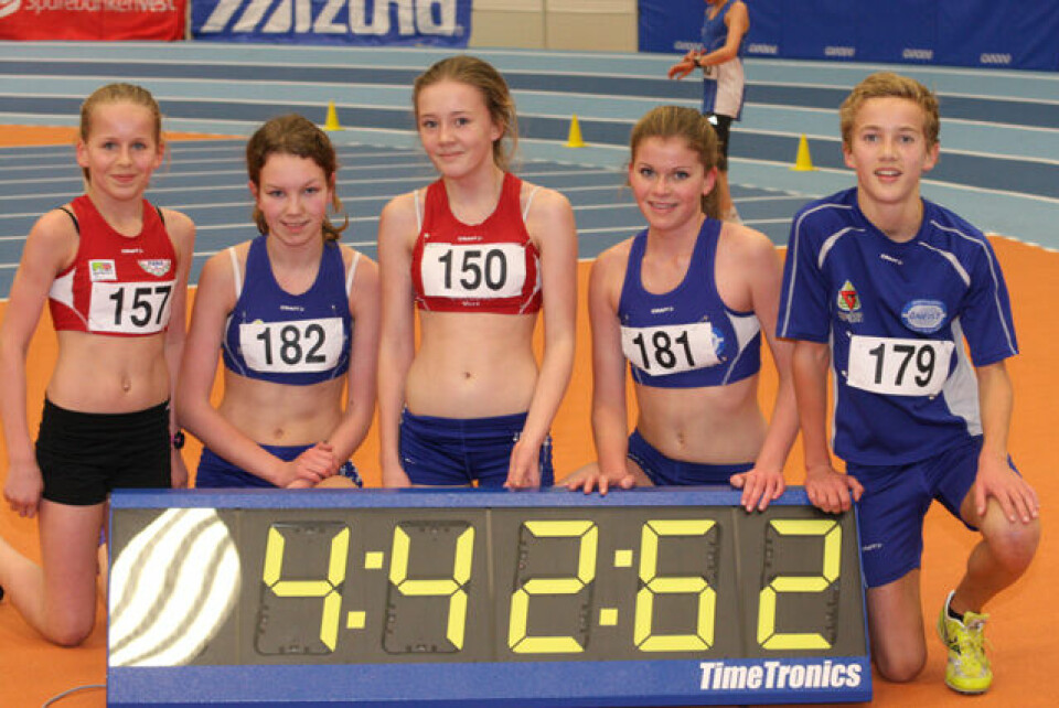 Flott 1500m på dag 2 i Nornalekene.
