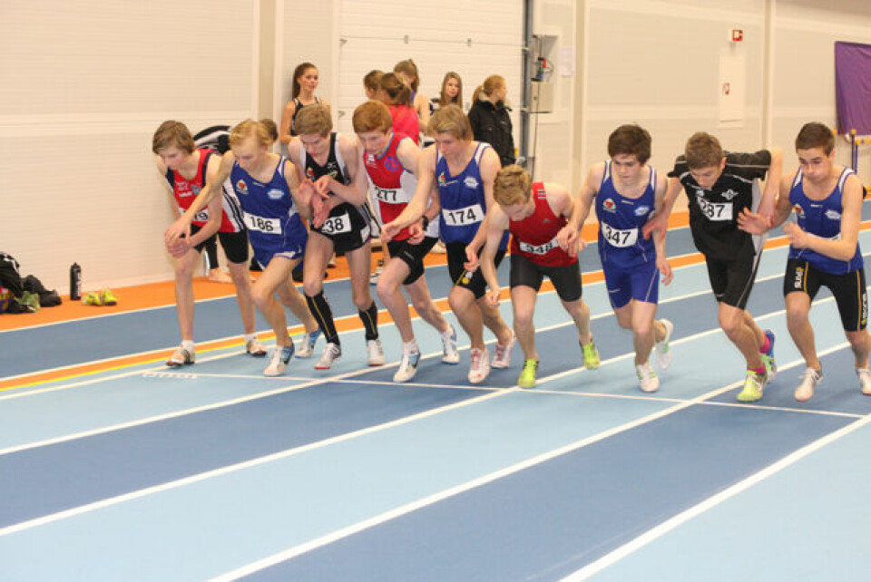 Flott 1500m på dag 2 i Nornalekene.