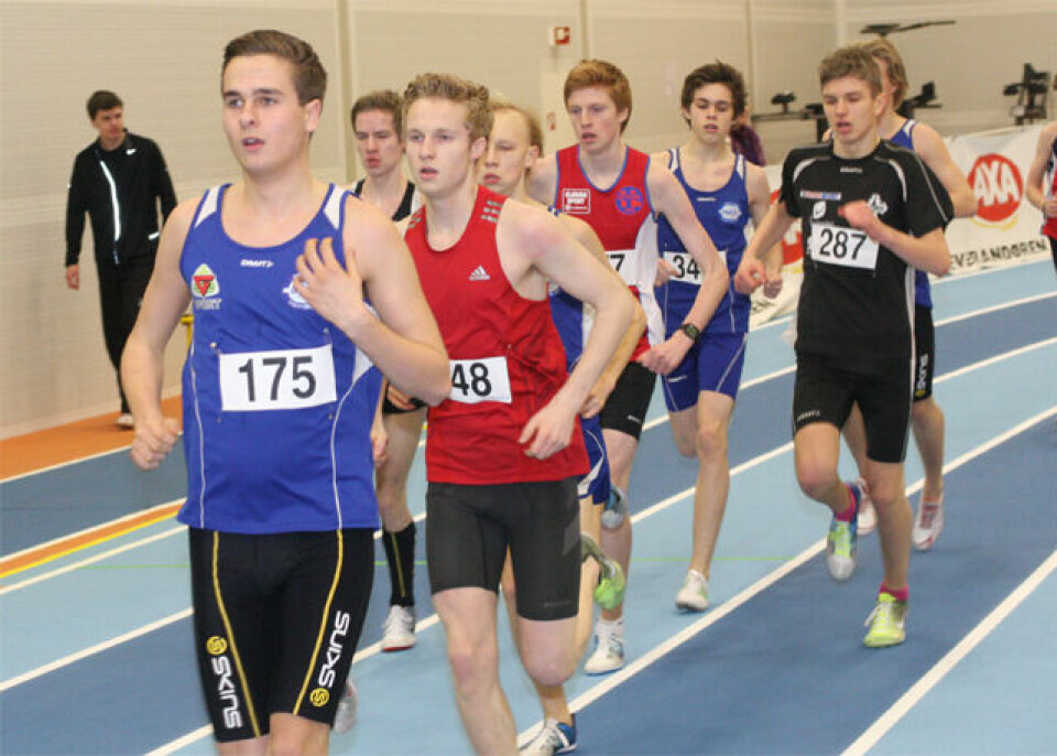 Flott 1500m på dag 2 i Nornalekene.