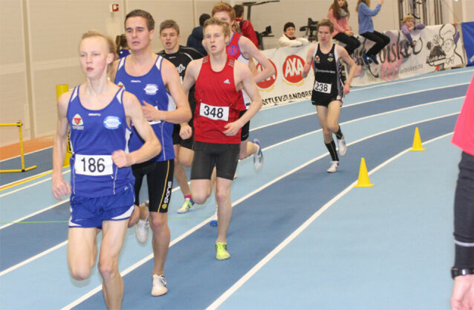 Flott 1500m på dag 2 i Nornalekene.