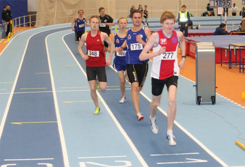 Flott 1500m på dag 2 i Nornalekene.