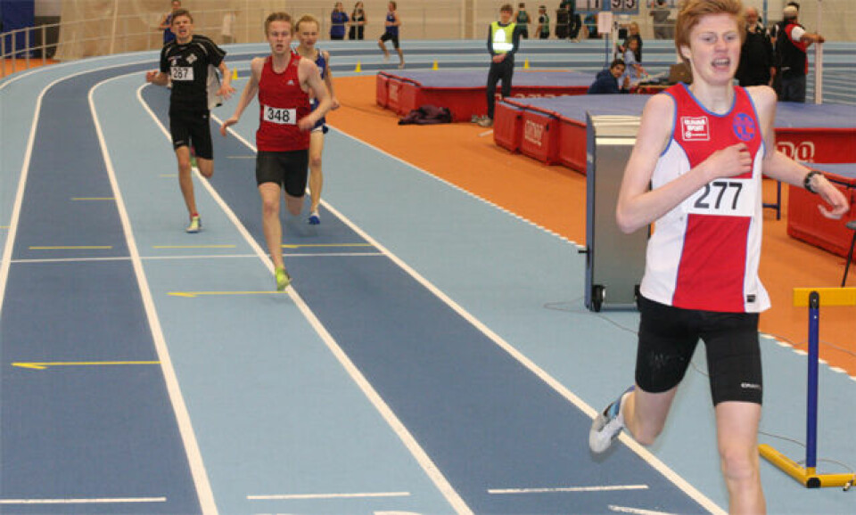 Flott 1500m på dag 2 i Nornalekene.