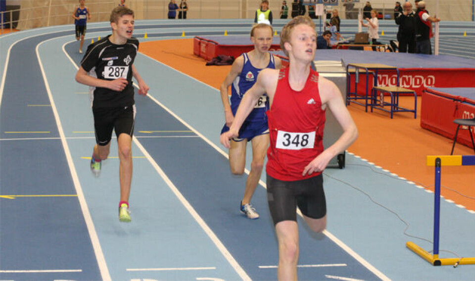 Flott 1500m på dag 2 i Nornalekene.