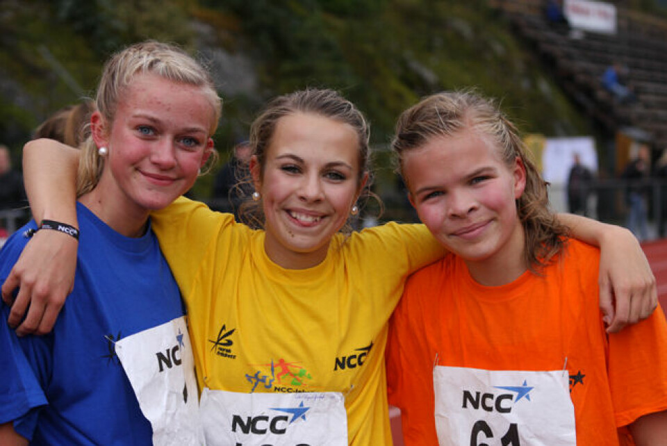 NCC-lekene åpnet med regn på Osterøy.