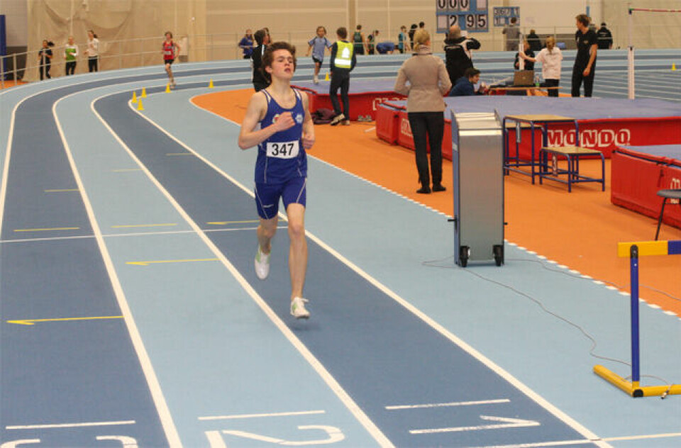 Flott 1500m på dag 2 i Nornalekene.