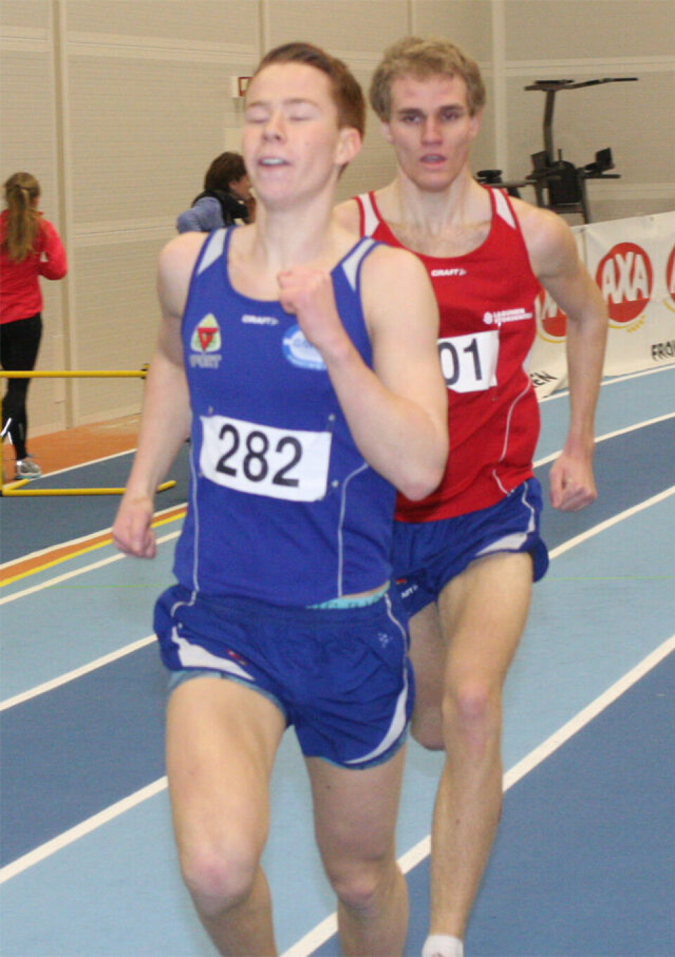 Flott 1500m på dag 2 i Nornalekene.