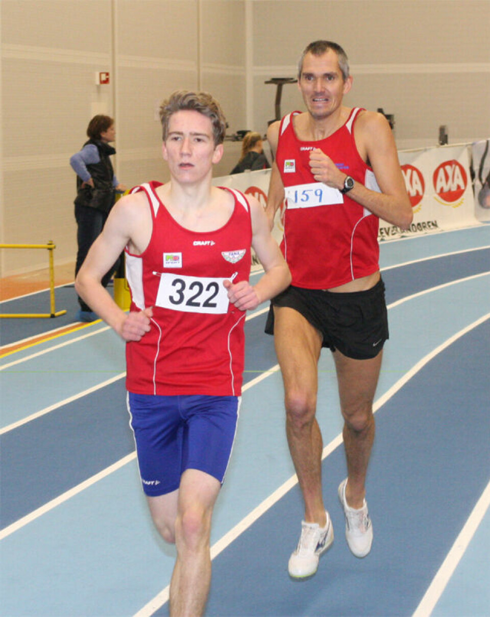 Flott 1500m på dag 2 i Nornalekene.