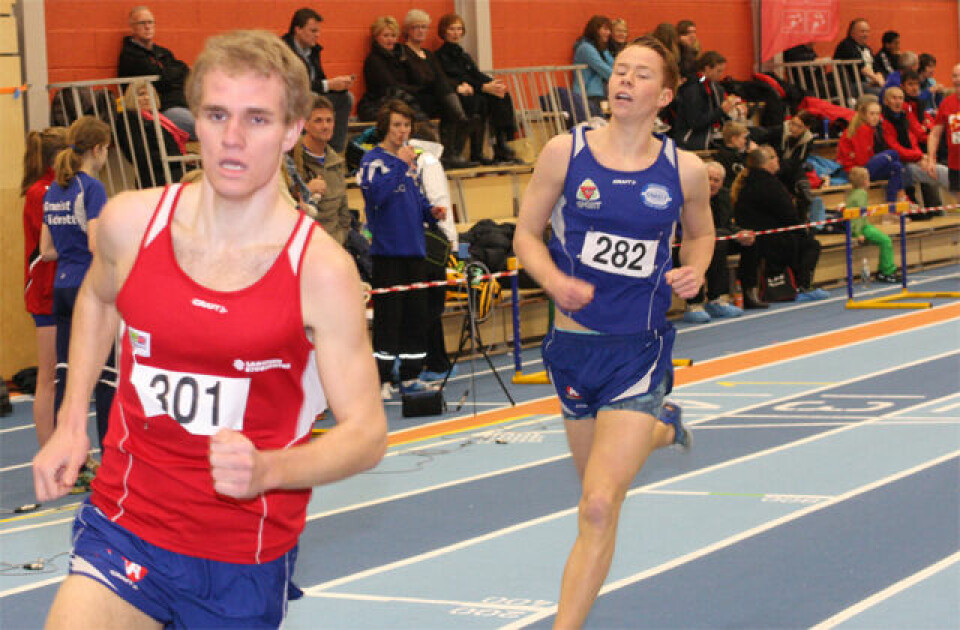 Flott 1500m på dag 2 i Nornalekene.
