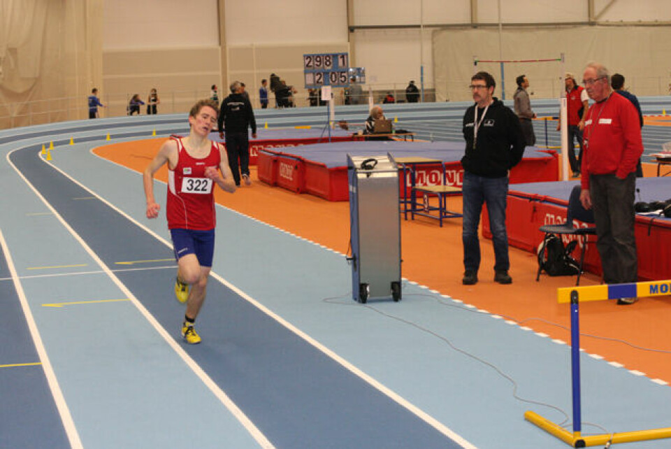 Flott 1500m på dag 2 i Nornalekene.