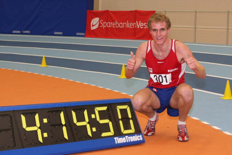 Flott 1500m på dag 2 i Nornalekene.