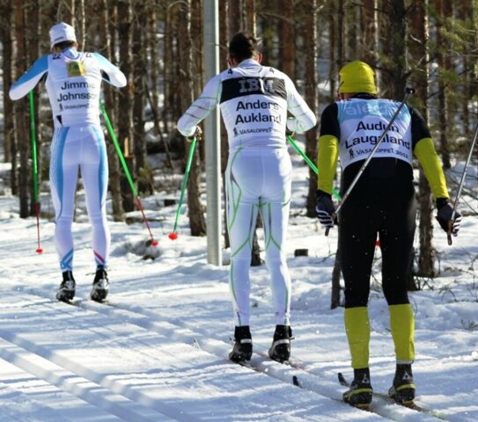 Vasaloppet - fra support vinkelen