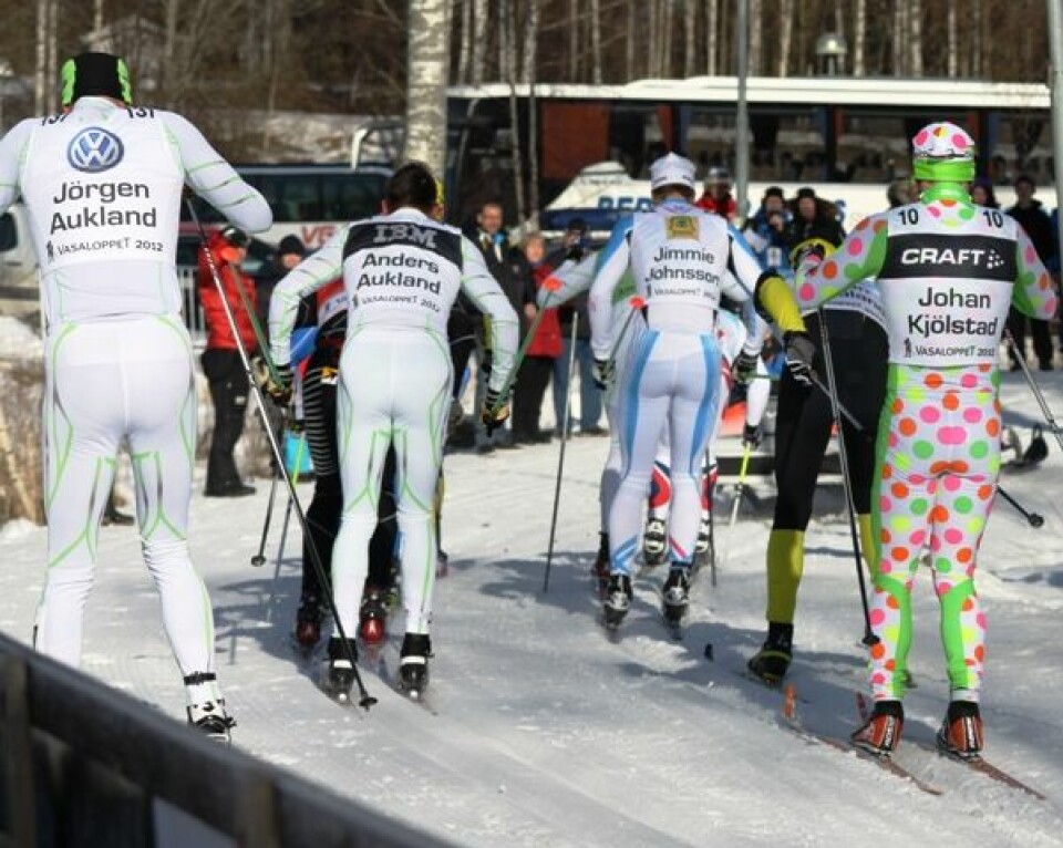 Vasaloppet - fra support vinkelen