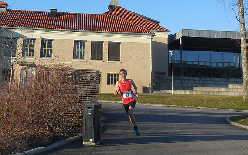 Erlend A. Knutsen vant Bruløpet Erlend_A_Knutsen_mot_maal.jpg