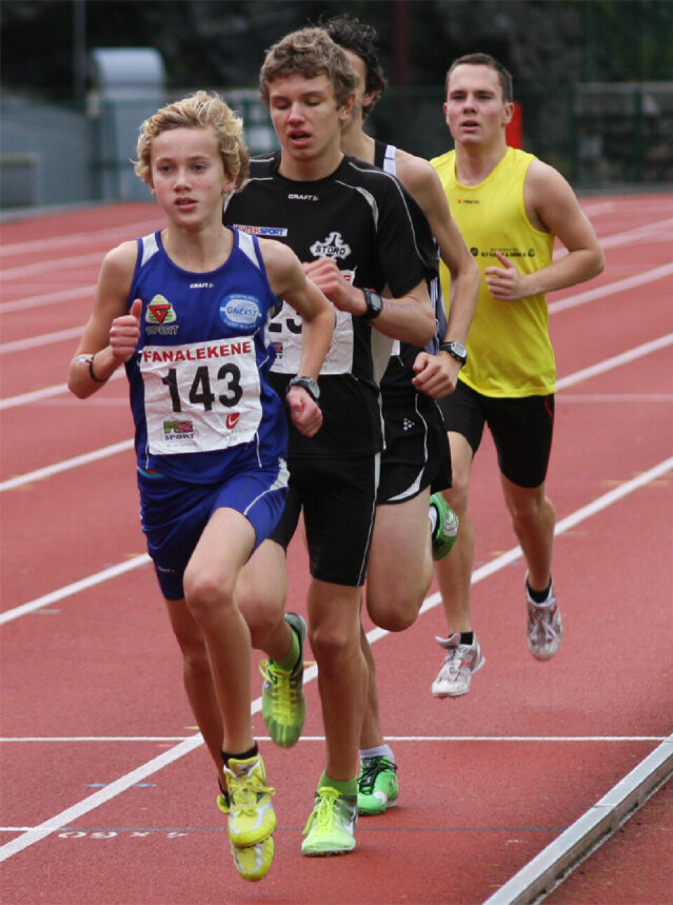 Sterk 3000m under dag 2 av Fanalekene