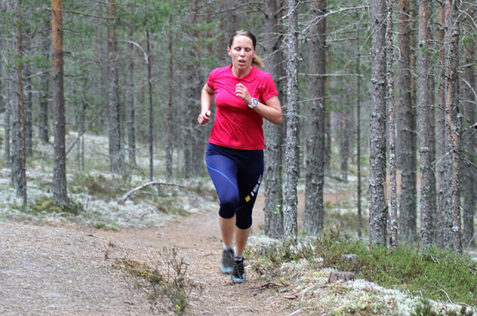 Sofie Johansson og Petter Myhr vant Gå-joggen på Stavsberg Sofie_Johansson