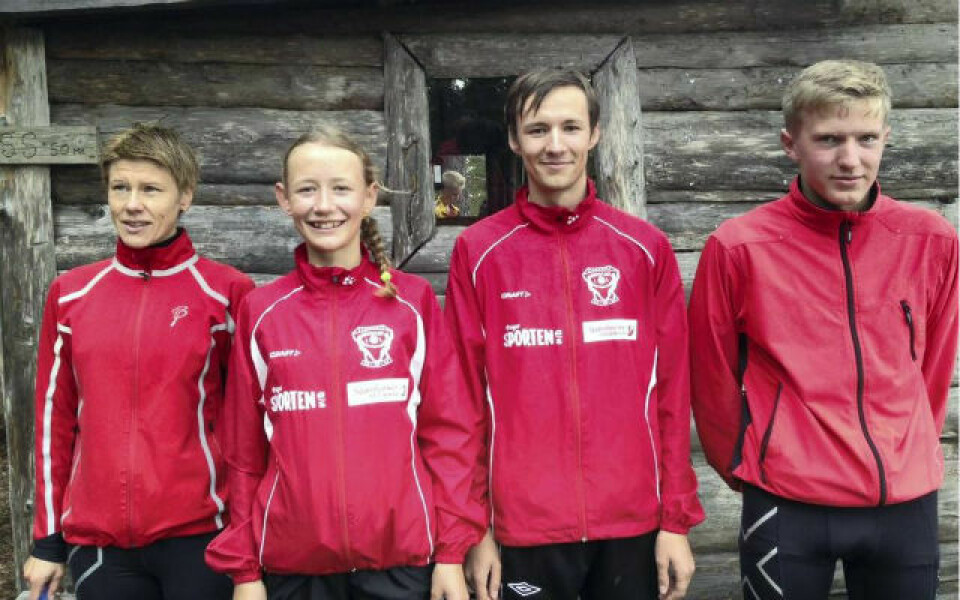 Alle klassevinnere (fra v.): Gro Strand, Tiril Kristine Knutsen, Erlend Andreas Knutsen og Erik Honganvik Holen. (Arrangørfoto) Alle klassevinnere (fra v.): Gro Strand, Tiril Kristine Knutsen, Erlend Andreas Knutsen og Erik Honganvik Holen. (Arrangørfoto)
