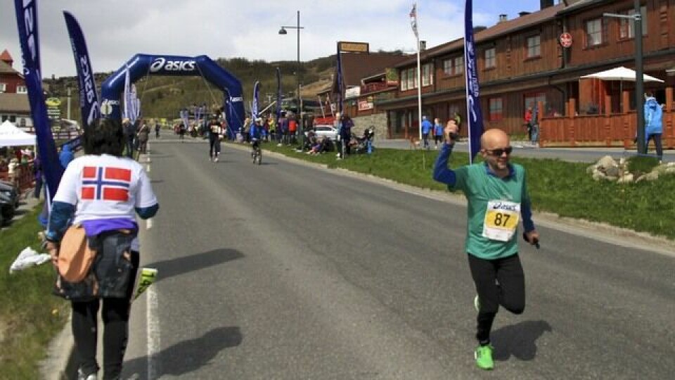 Per Jan Helset med 200 maraton