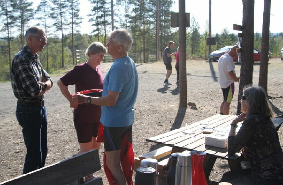 Bare 68 i sommerlig Gå-jogg i Elverum