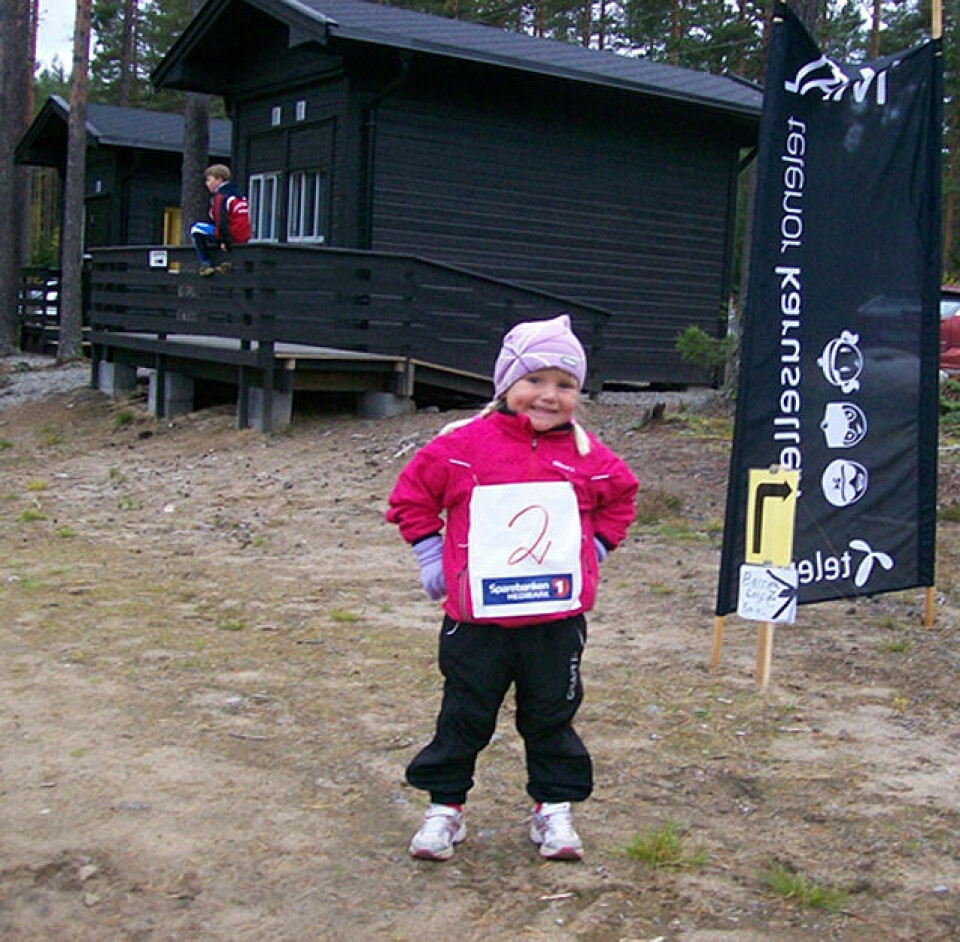 Årets siste karuselløp på Liermoen Emilie