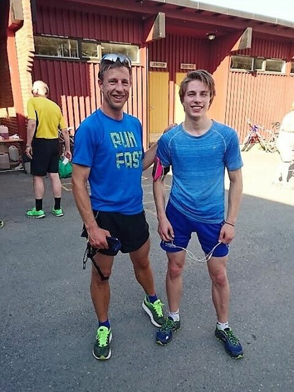 Seier til Henning Mortensen i Gå-Joggen Thomas_og_Jonas_Pedersen.jpg