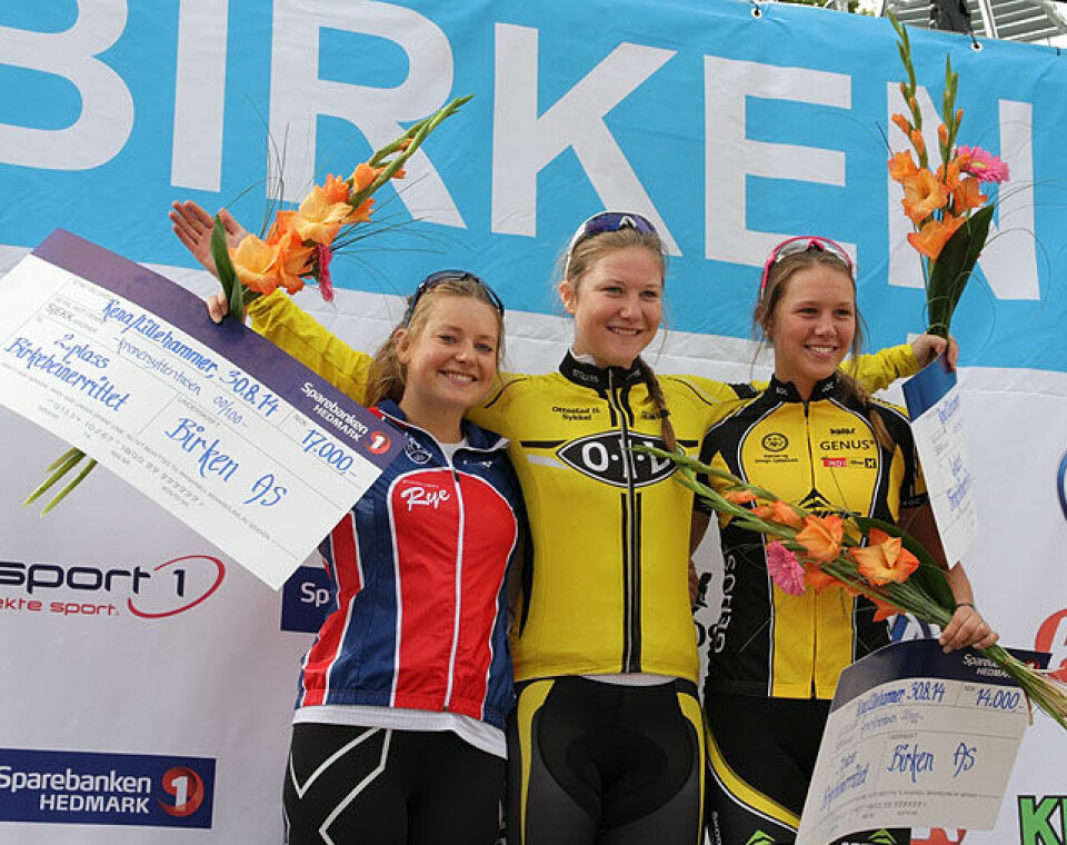 Borghild Løvset overrasket seg selv og vant eliteklassen i Birken Elite_damer_junnior_store_sjekker_290.jpg