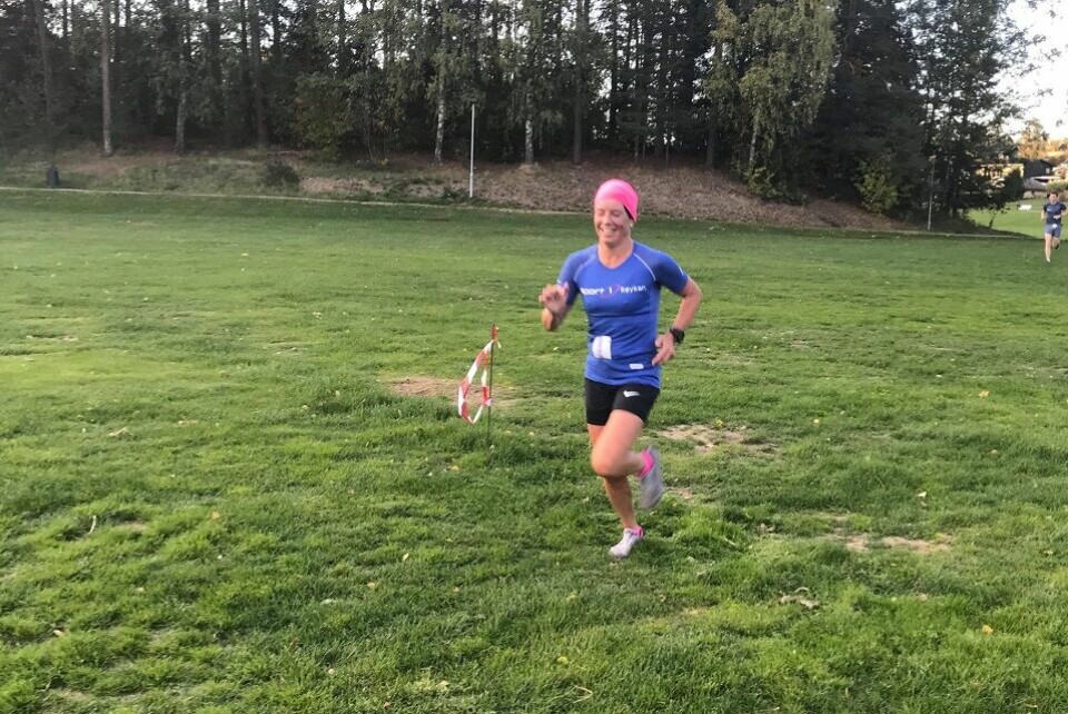 Esther Innselset var nok en gang raskeste dame i Gå-joggen. (Foto: Pål-Erik Langøgjelten) Esther Innselset var nok en gang raskeste dame i Gå-joggen. (Foto: Pål-Erik Langøgjelten)