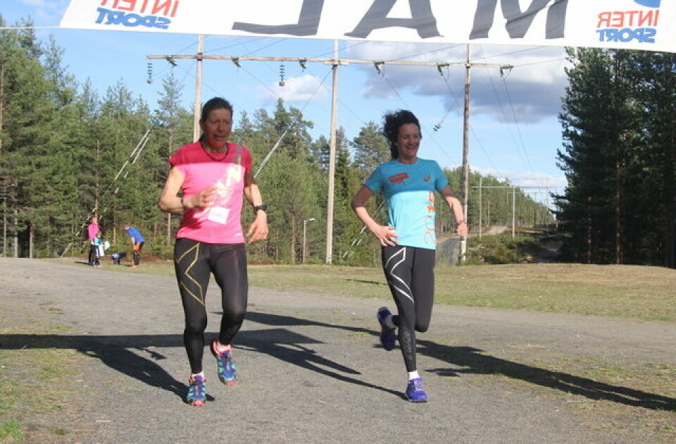 Carina Sveen og Øyvind Bustad best i Gå-joggen i Elverum