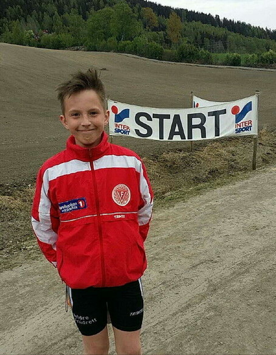 Far og sønn Baran vant Bjørgebergjoggen på hjemmebane Wiktor_Baran.jpg