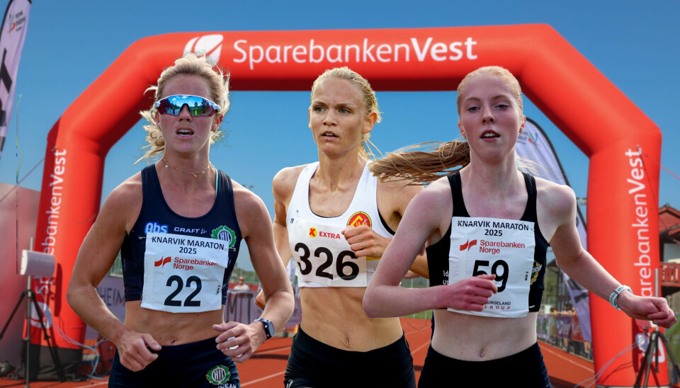 Kristine Dommersnes, Ine Bakken og Andrea Nygård Vie er tre løpssterke.kvinner som kommer til å kjempe om seieren på 10 km.